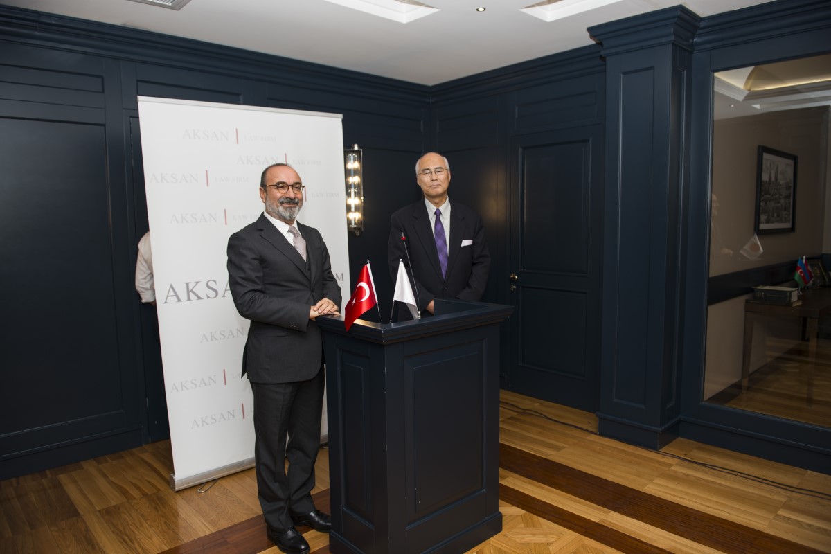 Aksan Hukuk Bürosu ev sahipliğinde beşinci kez düzenlenen Türk-Japon Gecesi, 10' dan fazla Japon şirket ile Türkiye'nin önde gelen iş insanlarını bir araya getirdi.