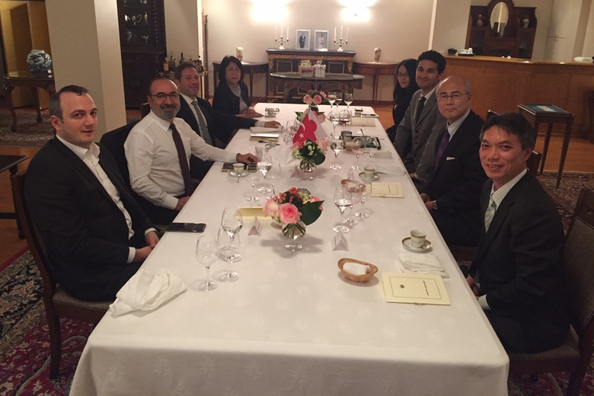 Japonya İstanbul Başkonsolosu Norio Ehara ve Jetro Genel Müdürü Yasuyuki Murahashi ile Görüşme