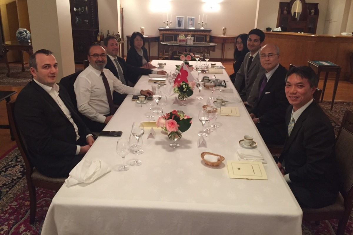 Meeting with Norio Ehara, Japanese Consulate-General in Istanbul and Yasuyuki Murahashi, Senior Managing Director of Jetro İstanbul 